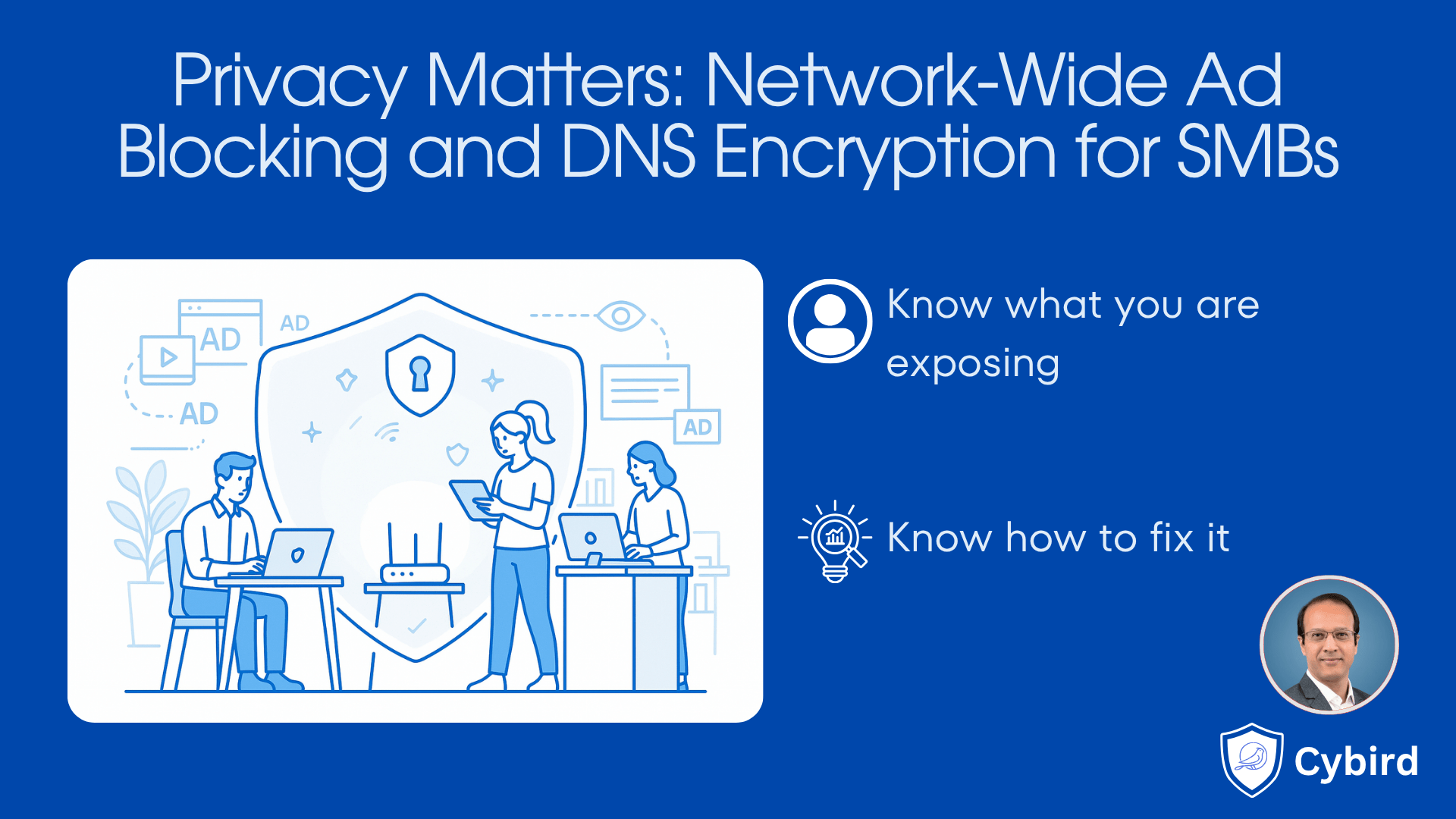 Privacy Matters: Network-Wide Ad Blocking and DNS Encryption for SMBs