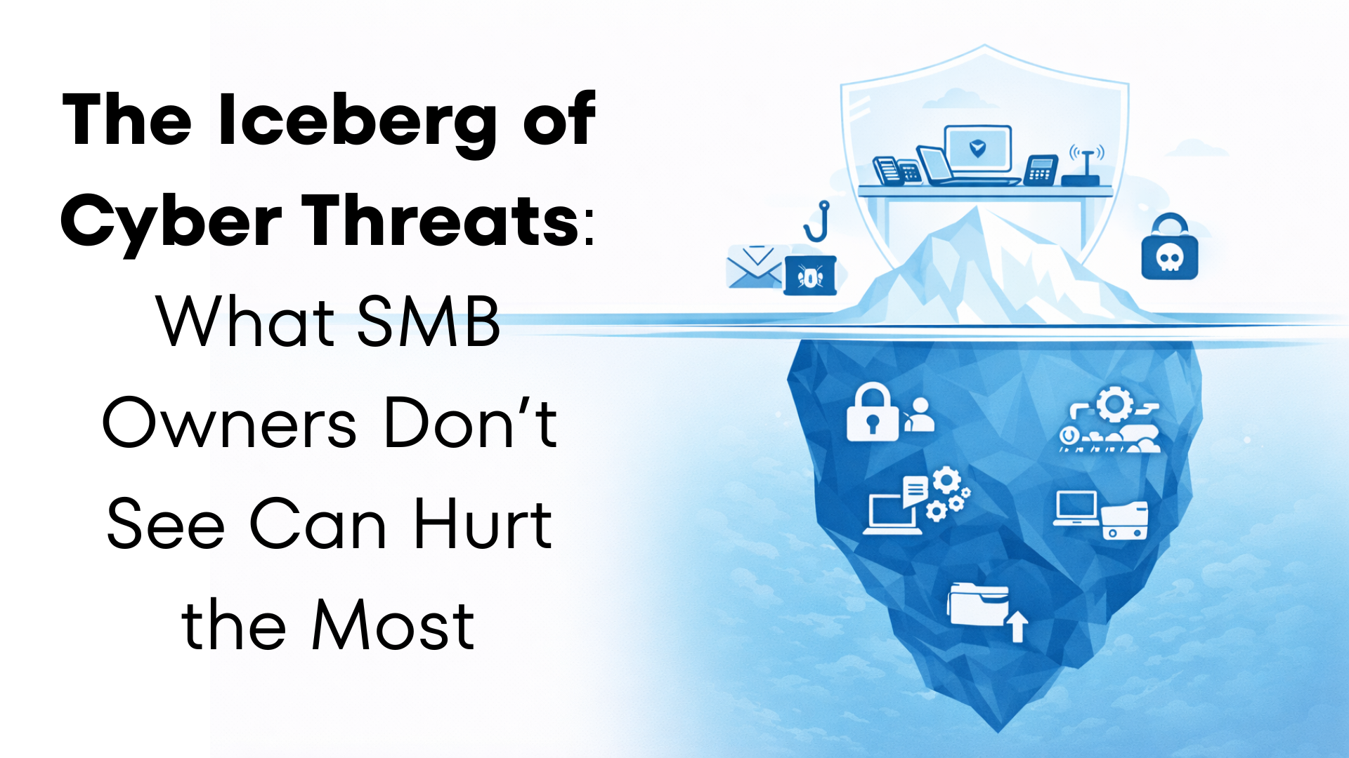 The Iceberg of Cyber Threats: What Small Business Owners Don’t See Can Hurt the Most